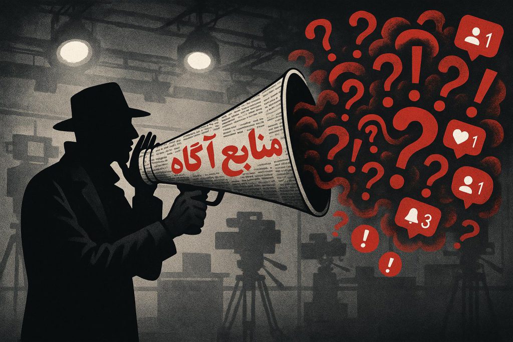 «طبق گزارش‌هایی که برخی نهادهای مسئول به ما داده‌اند، فساد اقتصادی فلان‌جا سر به فلک کشیده است.» توسل به منبع ناشناس